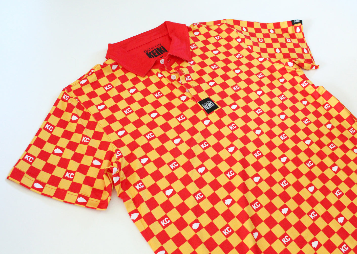 Checkered Chiefs - Men’s Performance Polo