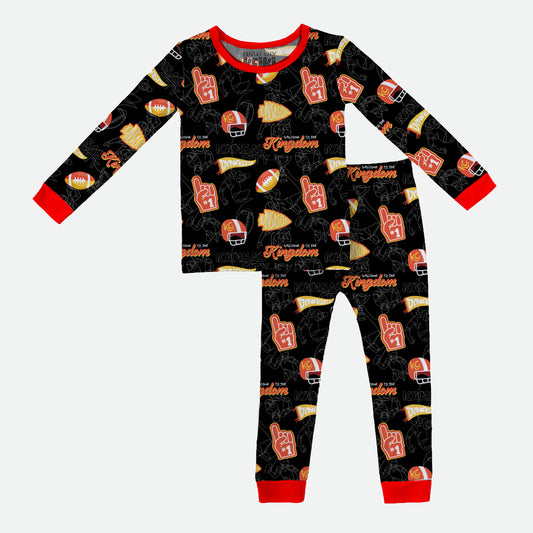 Dynasty Line Art - 2pc Long Sleeve Pajamas