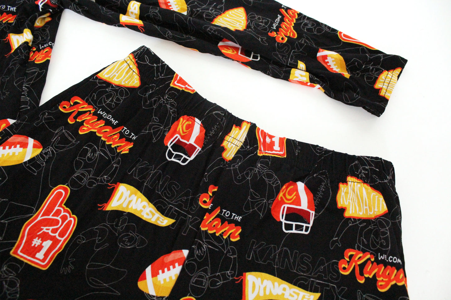 Dynasty Line Art - Women's Shorts Pajama Set