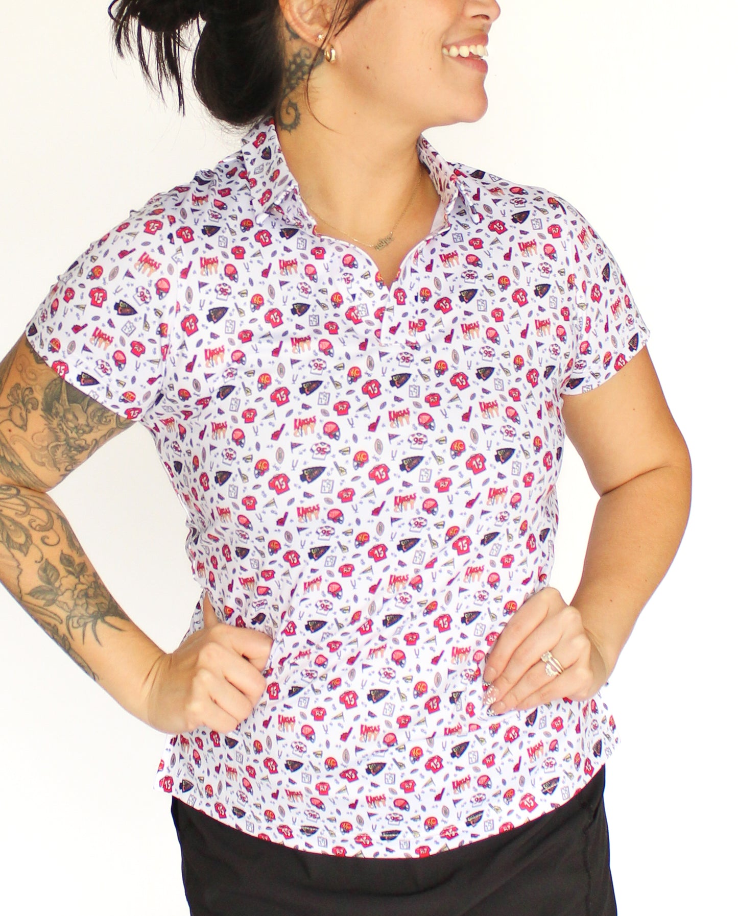 Kansas City Doodle - Women's Performance Polo