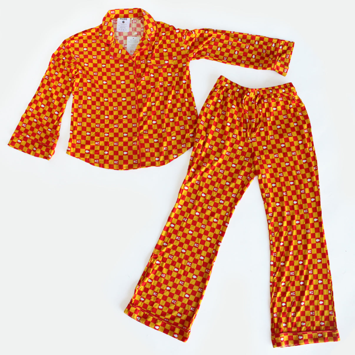 Checkered Chiefs - Women's Flare PJs