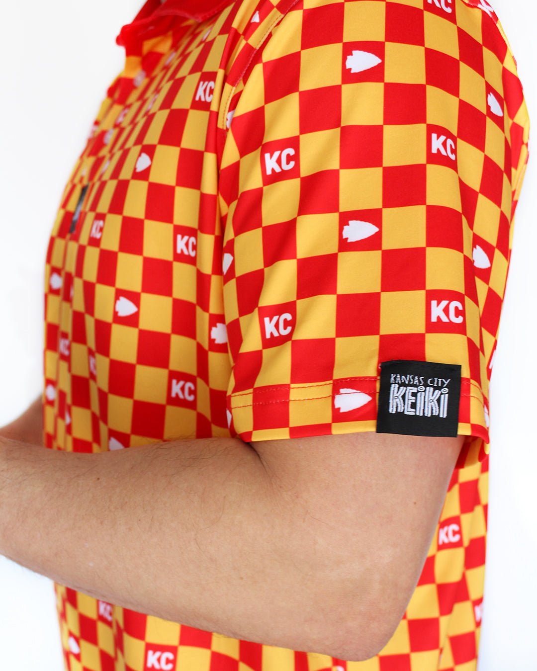 Checkered Chiefs - Men’s Performance Polo