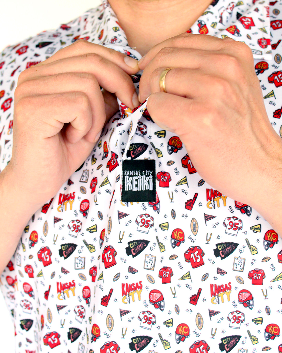 Kansas City Doodle - Men’s Performance Polo