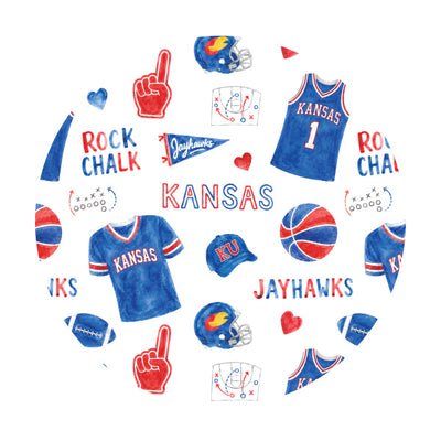 Jayhawk Watercolor