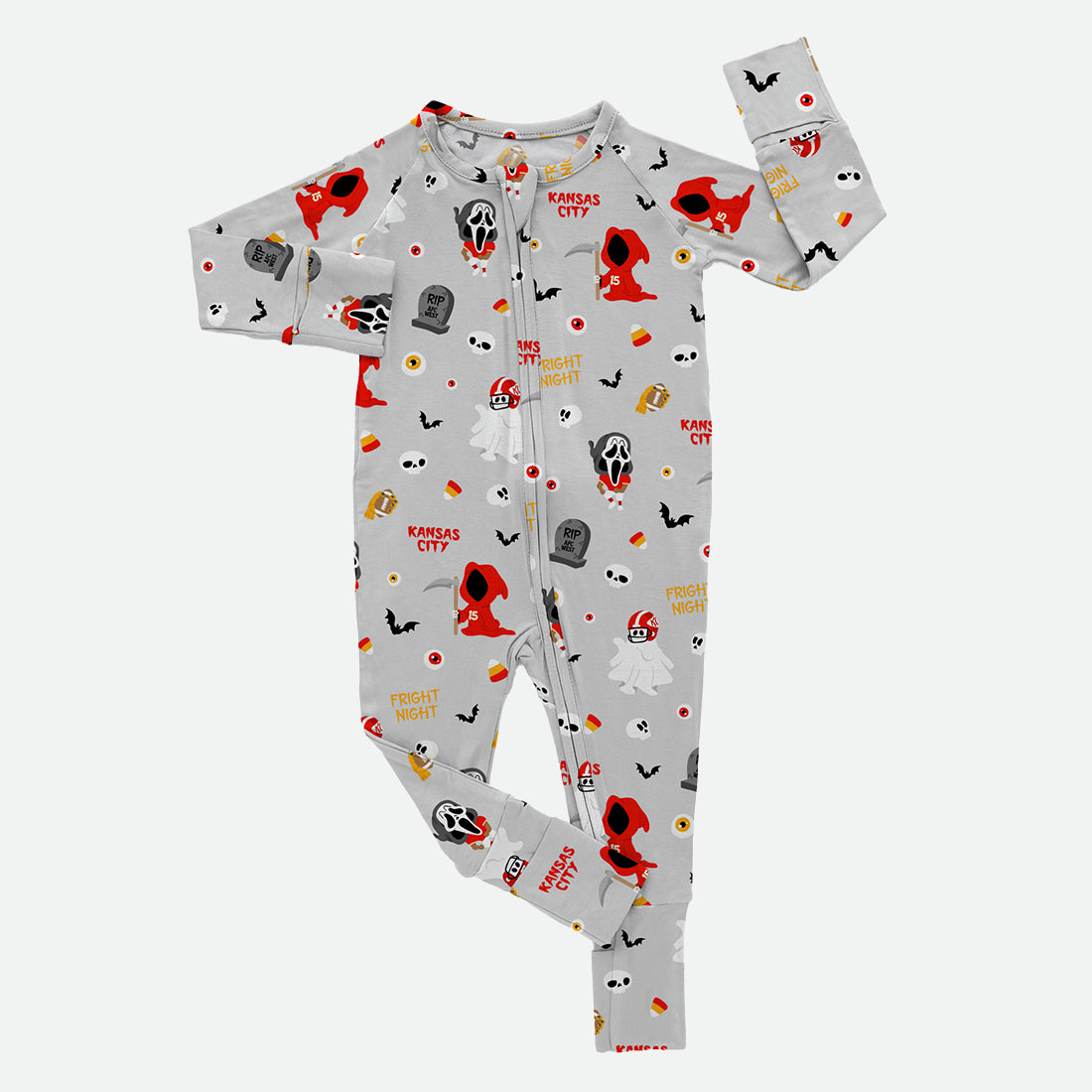 Arrowhead Fright Night - Bamboo Zippy Romper