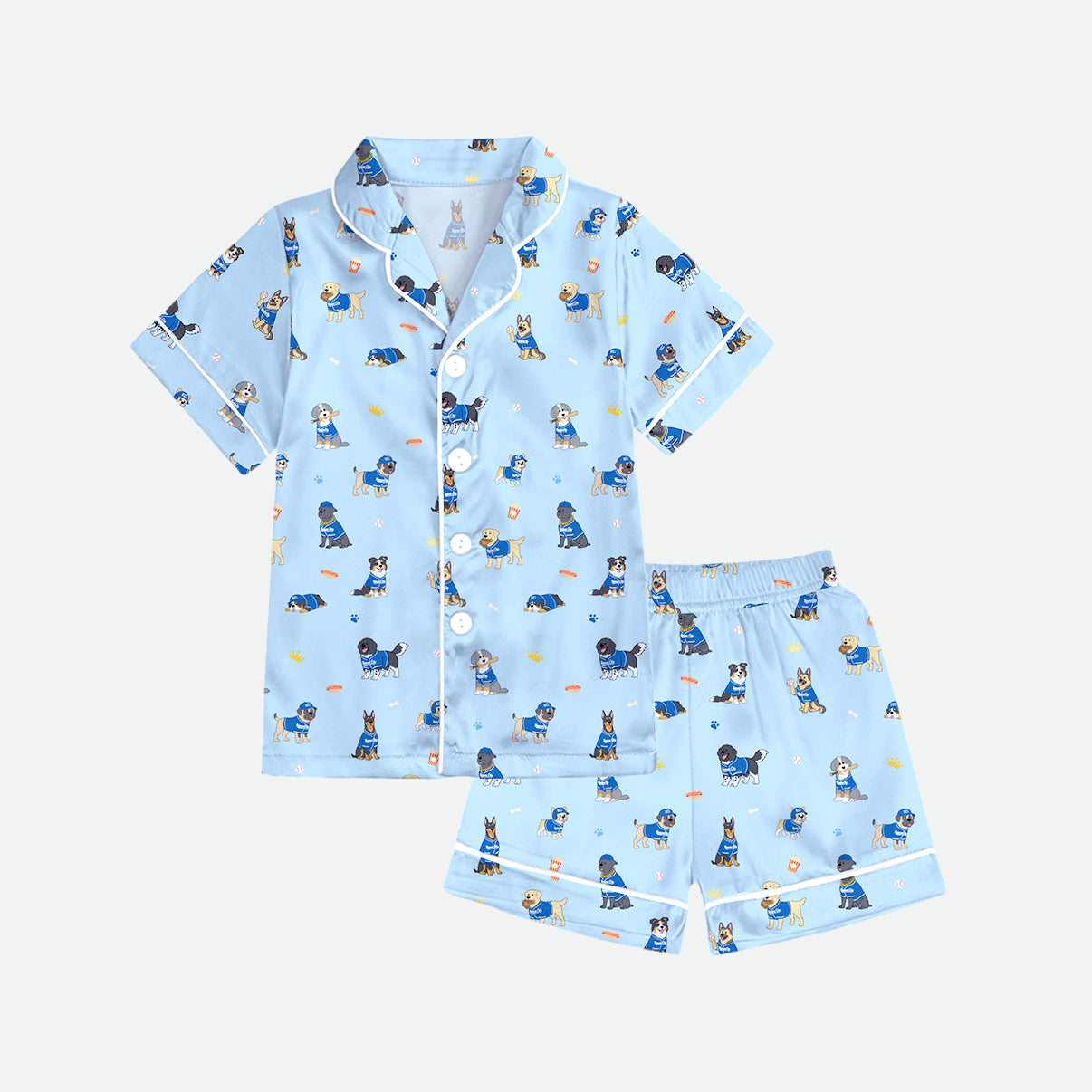 Ballpark Dawgs - Women's Shorts Pajama Set - PREORDER