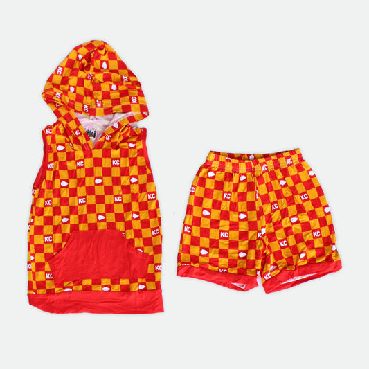 Checkered Chiefs - Holoholo Hoodie Set