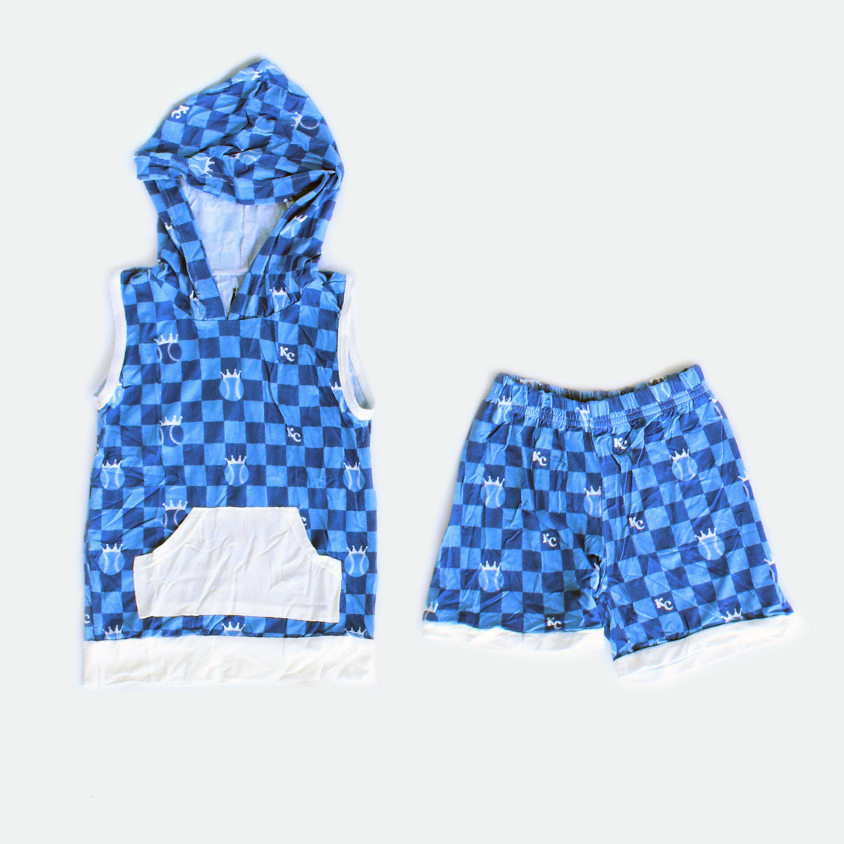 Checkered Royals - Holoholo Hoodie Set