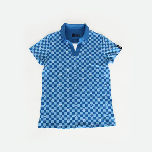 Checkered Royals - Women's Performance Polo