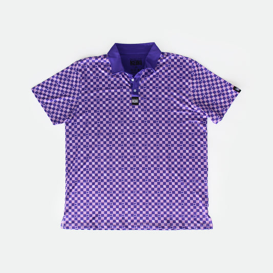 Checkered Wildcat - Men’s Performance Polo