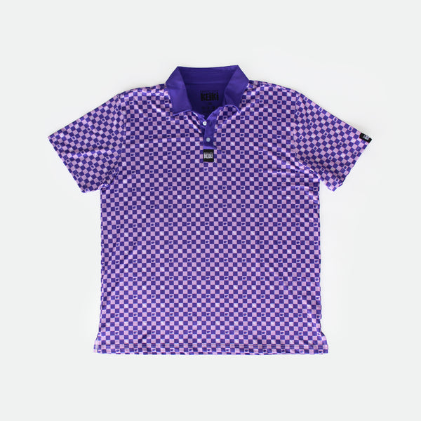 Checkered Wildcat - Men’s Performance Polo