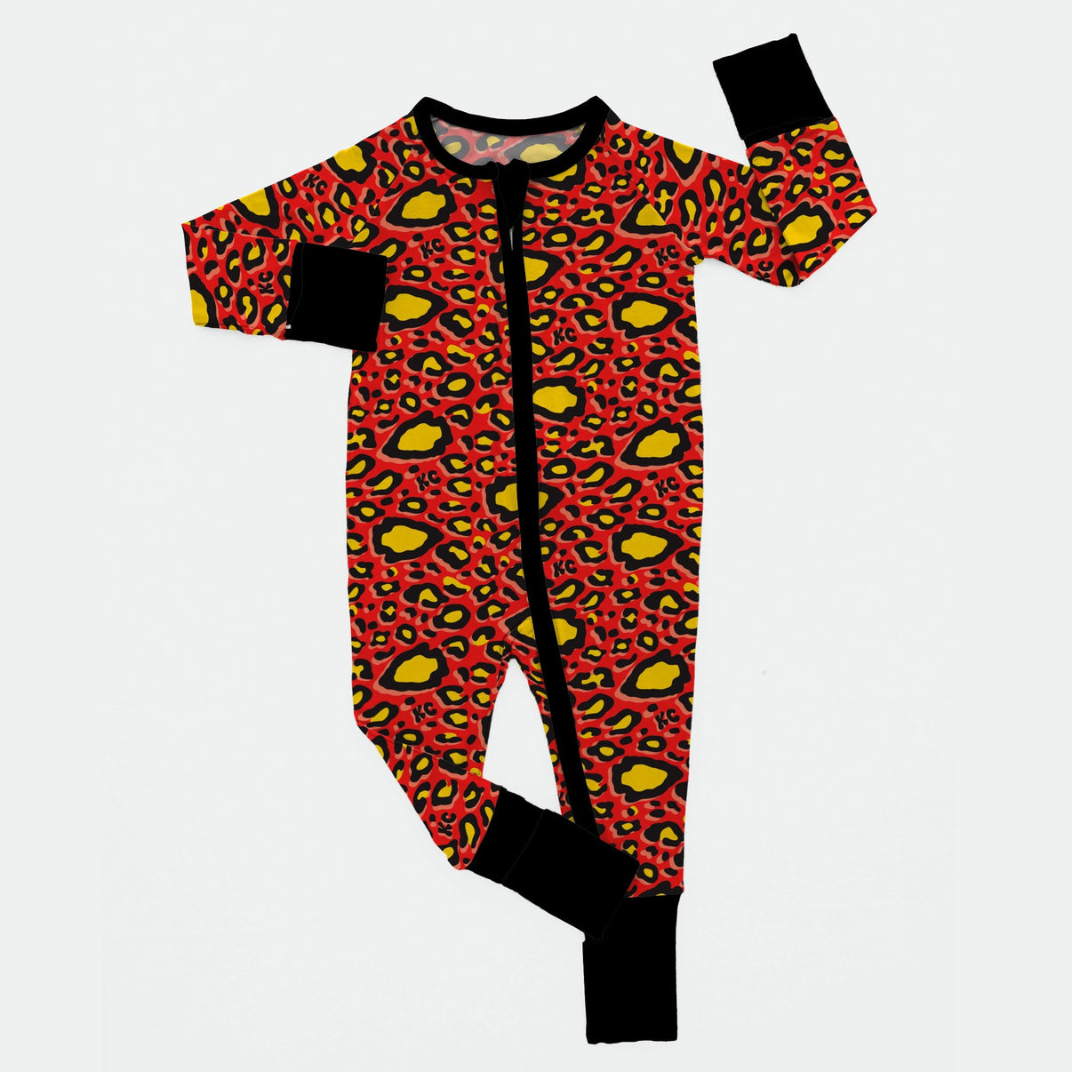 Leigh Romper in Leopard (Keiki) main image 0