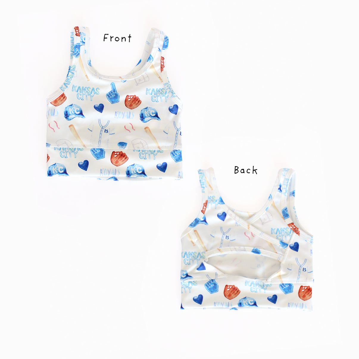 Crown Town Watercolor - Twirl Skort Set