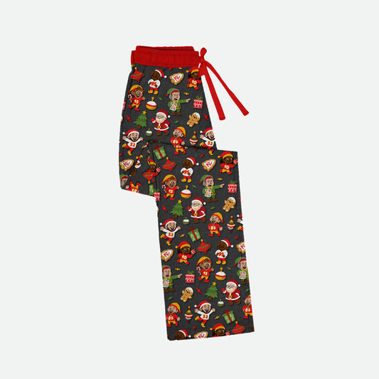 Holly Jolly Chiefsmas - Adult Unisex Pajama Pants - PREORDER