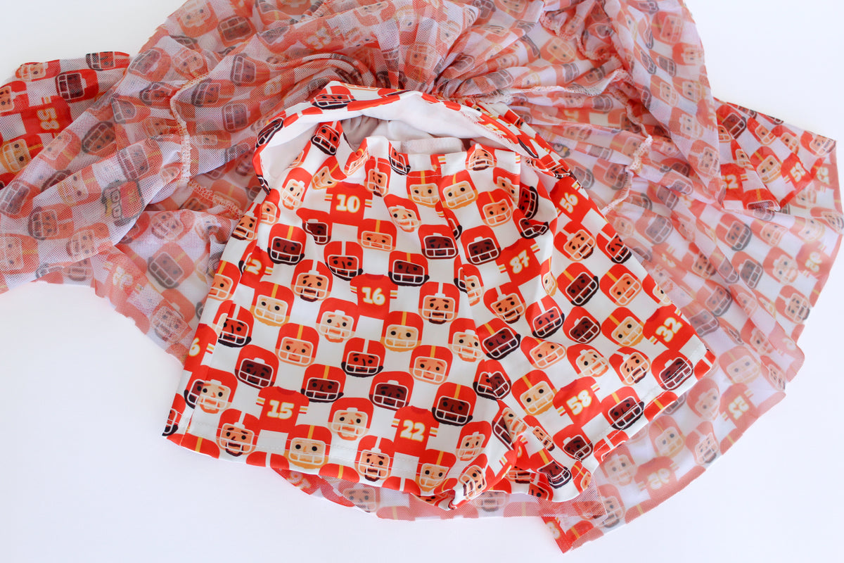 Chiefs Dream Team - Athletic Romper Dress