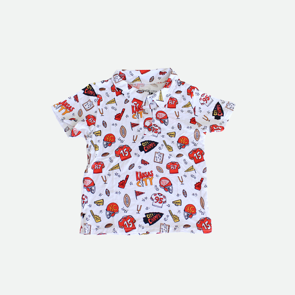 Kansas City Doodle - Bamboo Polo Shirt