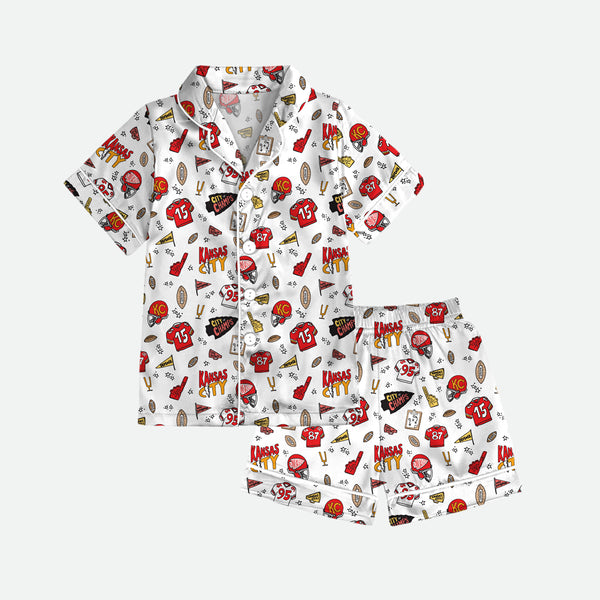 Kansas City Doodle - Women's Shorts Pajama Set