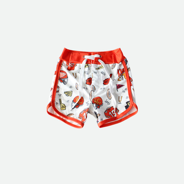 Kansas City Doodle - Hybrid Board Shorts