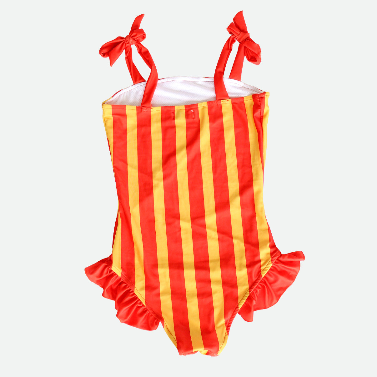 Kingdom Stripes - Women's Shoulder Tie One-Piece