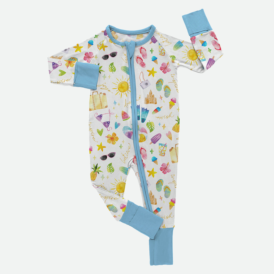 Make-A-Wish Summer of Wishes - Bamboo Zippy Romper