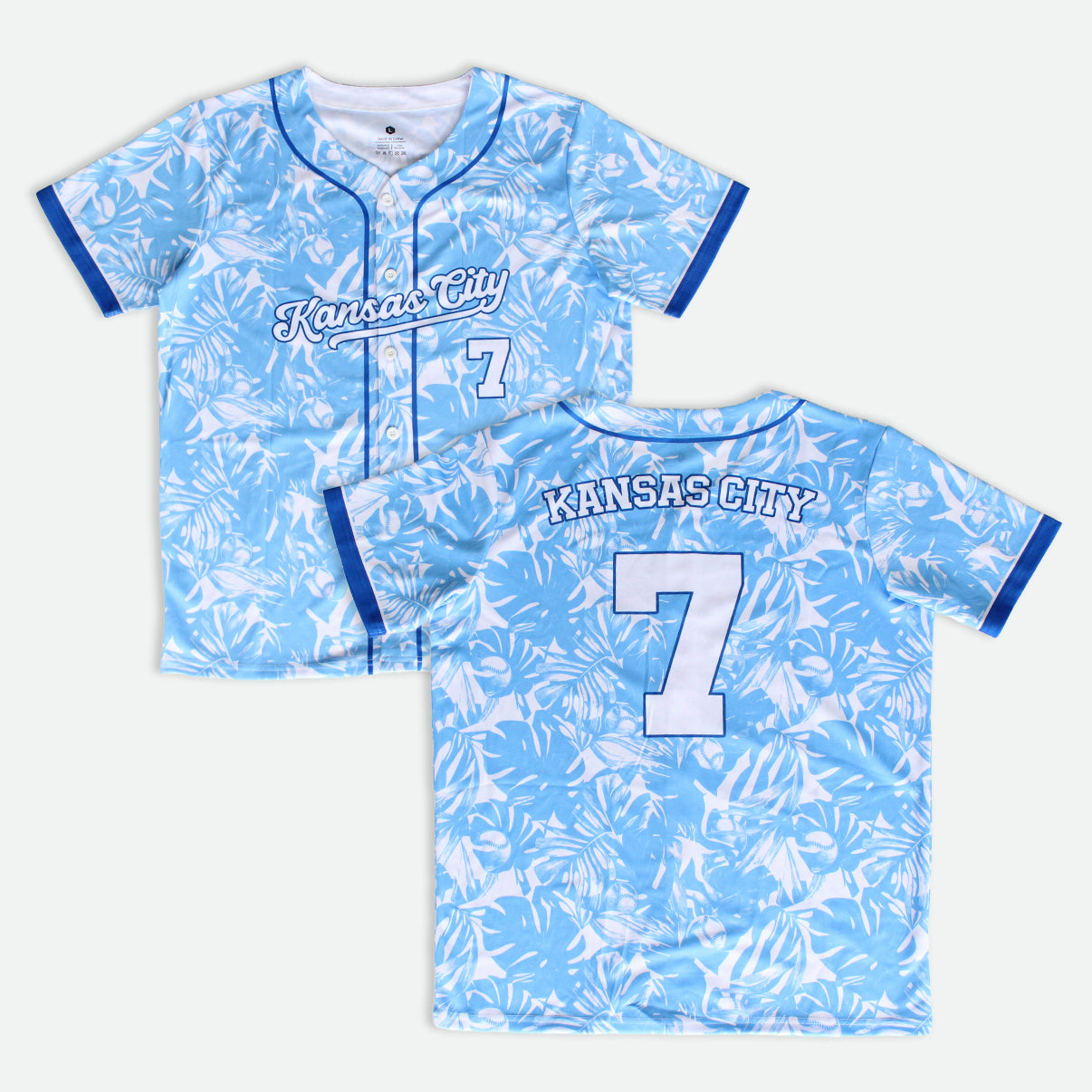 Tropical Baseball - Men’s Baseball Jersey SAMPLE