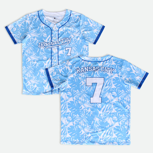 Tropical Baseball - Men’s Baseball Jersey SAMPLE