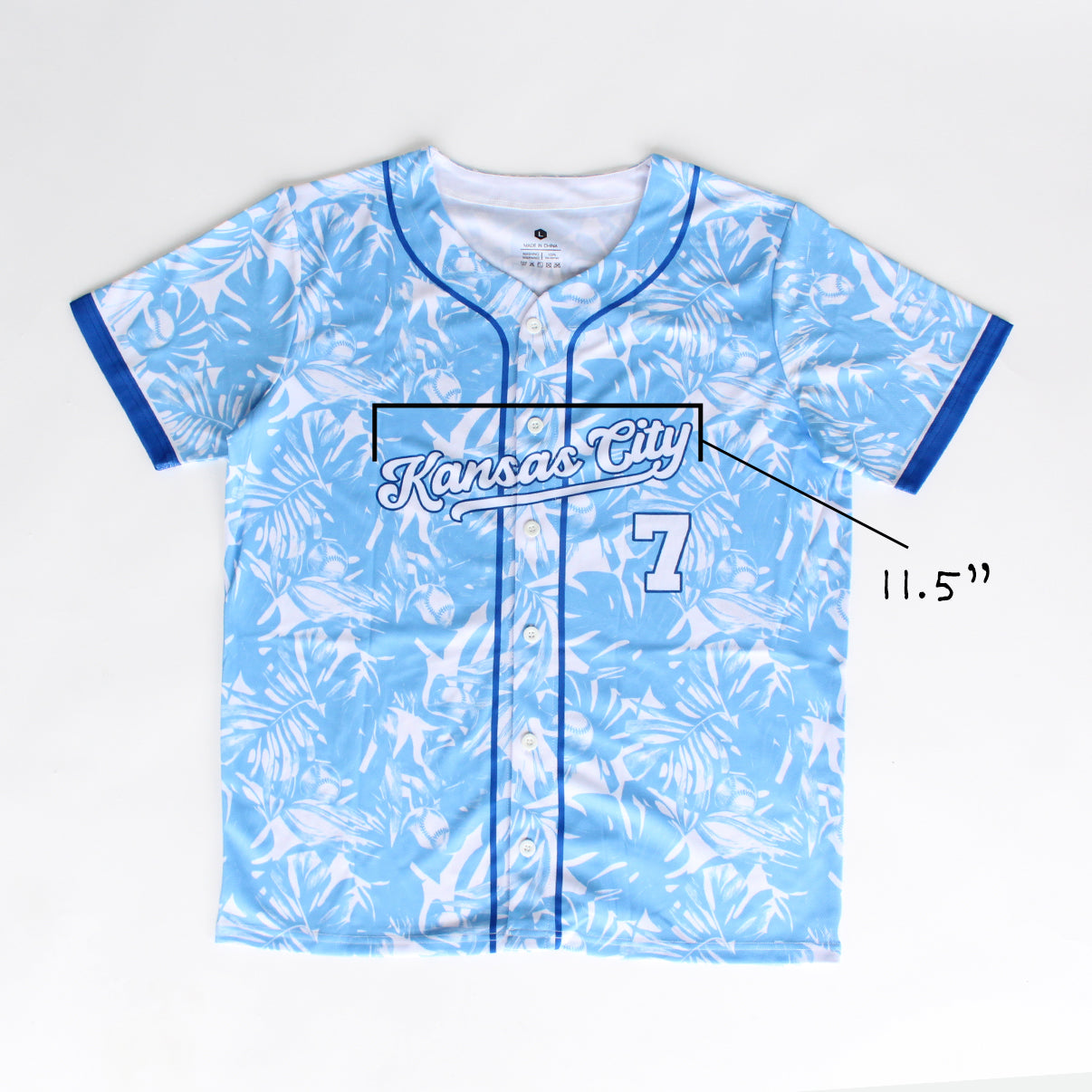 Tropical Baseball - Men’s Baseball Jersey SAMPLE