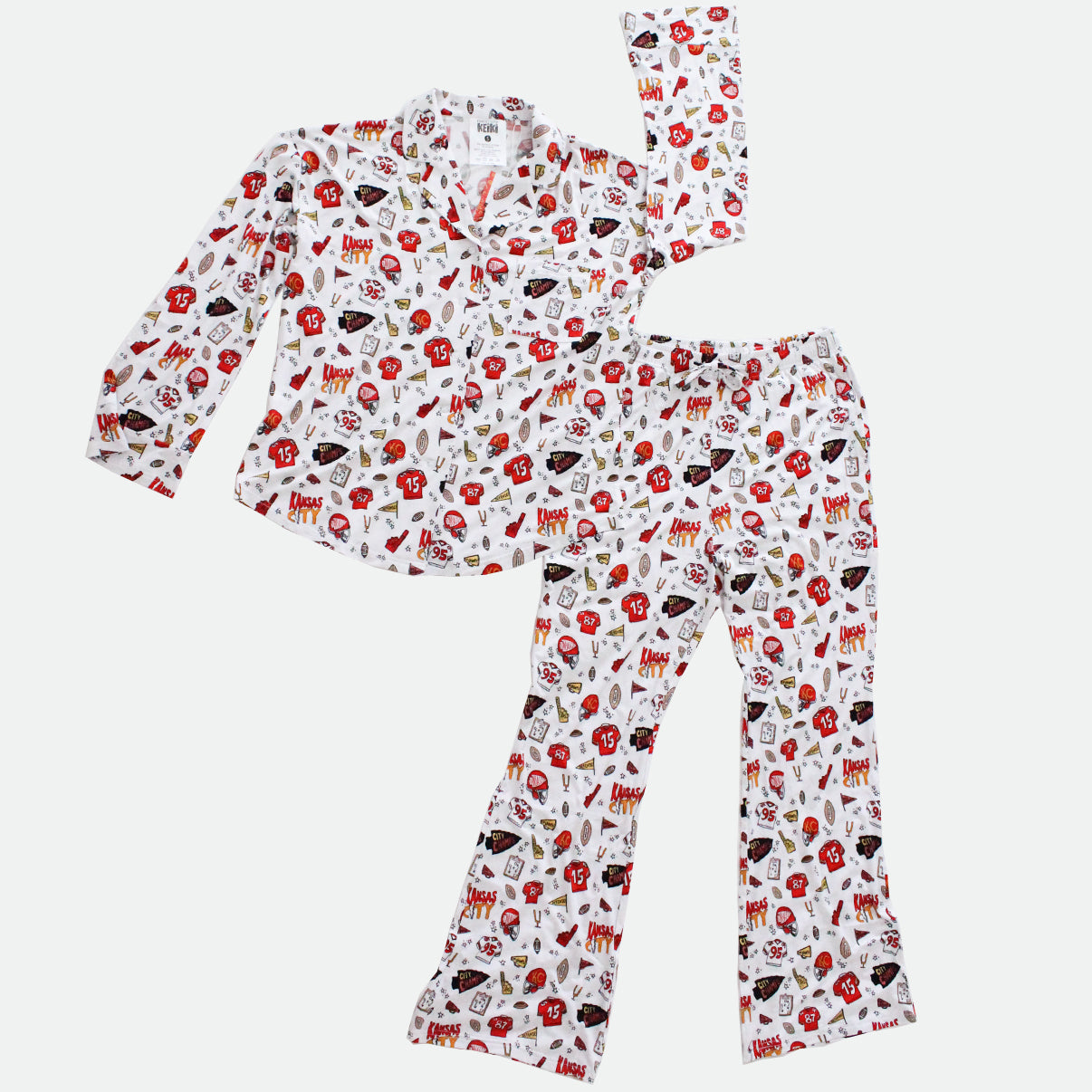 Kansas City Doodle - Women's Flare PJs