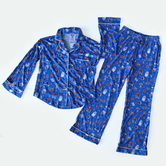 Rock Chalk Doodle - Women's Flare PJs
