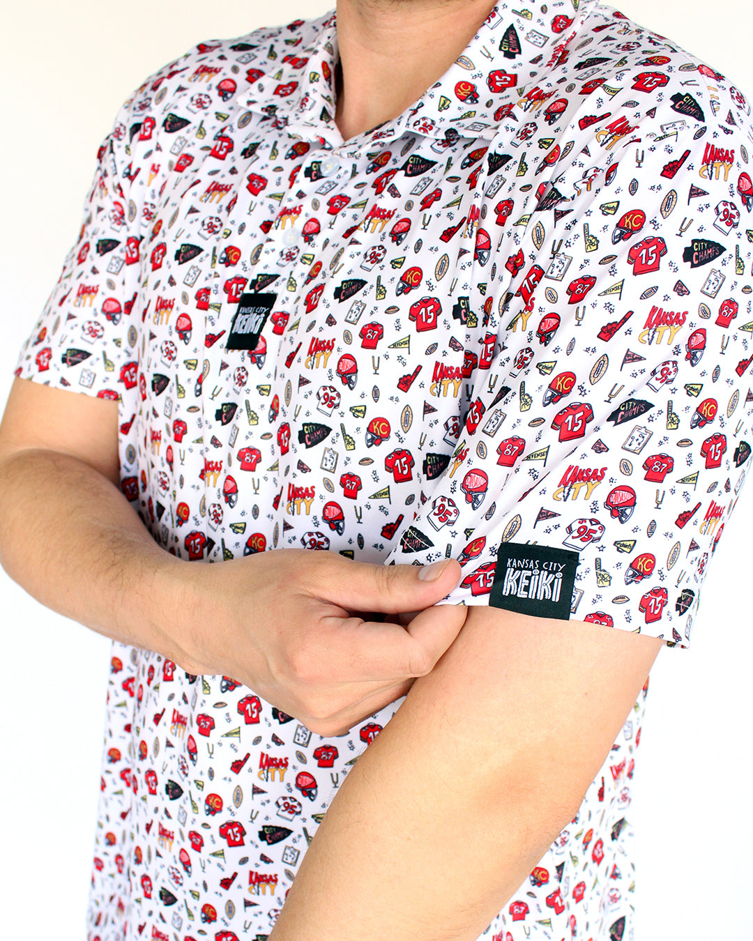 Kansas City Doodle - Men’s Performance Polo
