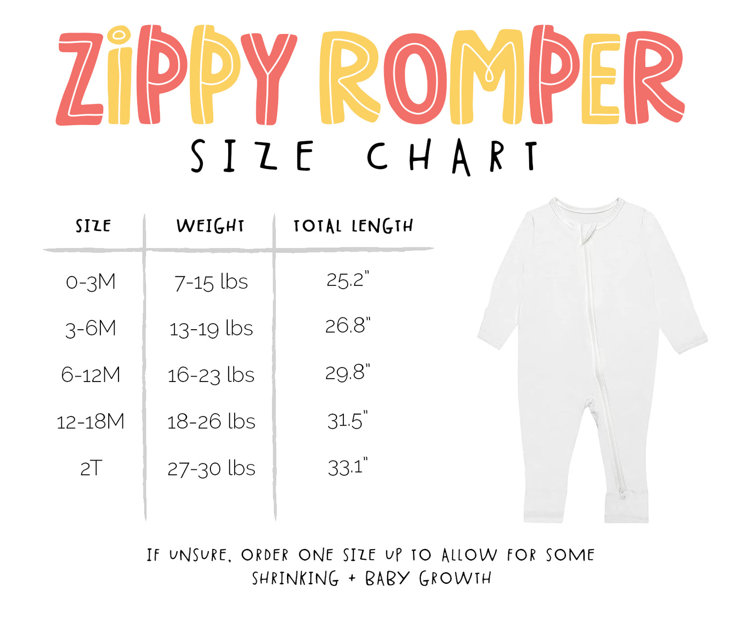 Sizing – Kansas City Keiki